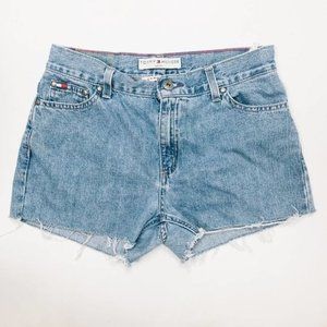 Vintage Tommy Hilfiger Denim Cut Off Shorts